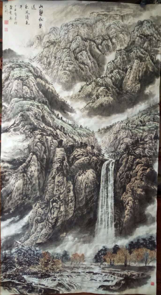 著名画家刘志刚作品欣赏