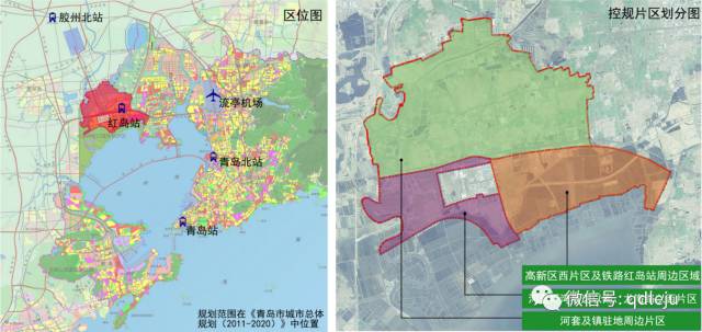 主打科技生态人文的红岛片区