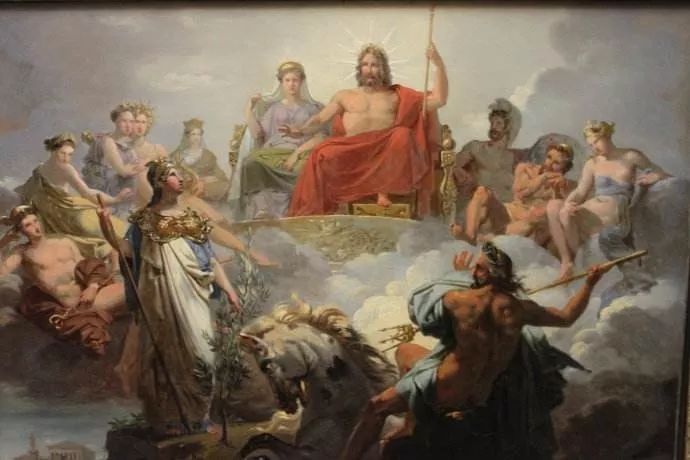 史上最完整的古希腊神谱,一张图彻底理清古希腊众神的关系
