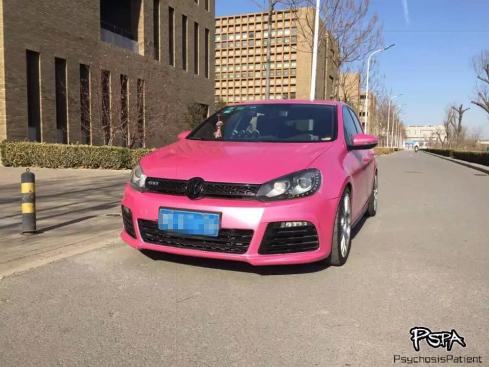 骚粉golf gti | 性能钢炮玩的就是纯粹!