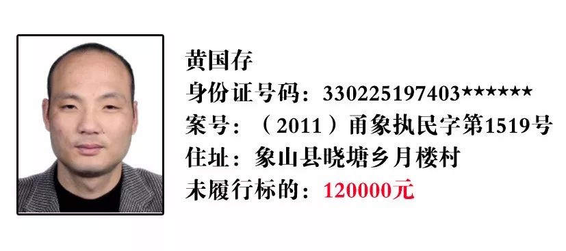 为增强司法威慑力,象山县人民法院定期梳理涉案失信被执行人名单