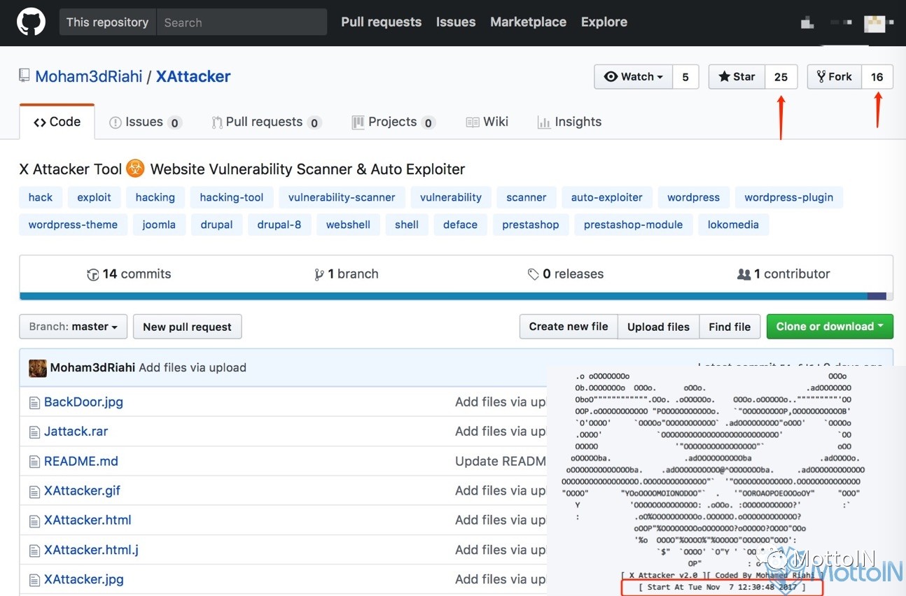 xattacker:一种正在扩散中的新型web漏洞利用工具