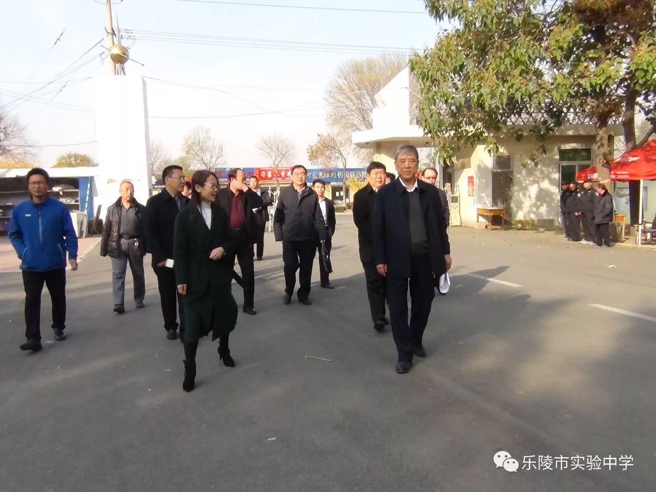 乐陵市实验中学接受国家义务教育均衡发展验收组验收