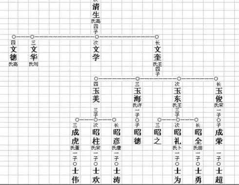 如何编写一份详尽的家庭家谱