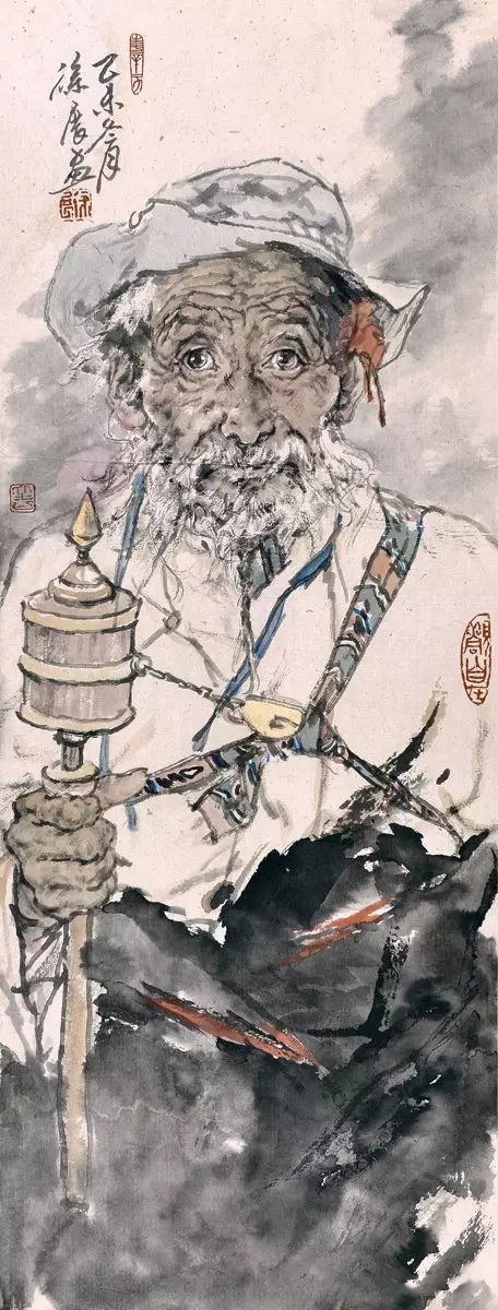 徐展丨藏族老人