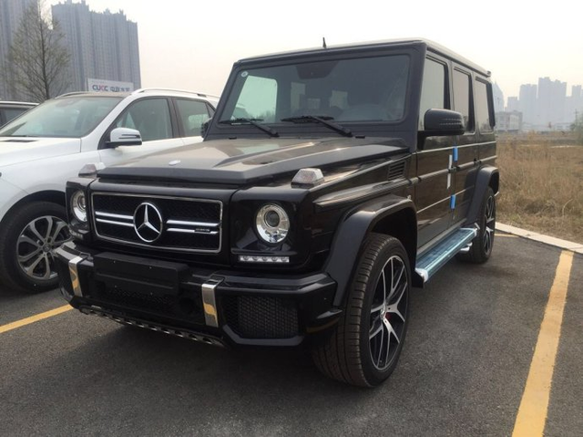 奔驰amg g63 黑色