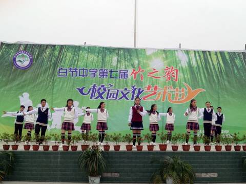 四川:纳溪区白节镇中学举办第七届校园文化艺术节