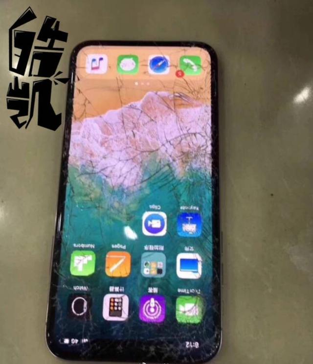 网友拿256g的碎屏iphonex卖8000,被网友骂惨了,值不值