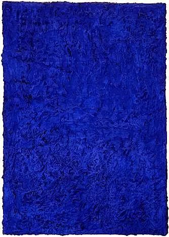 伊夫·克莱因 yves klein   无题蓝色绘画