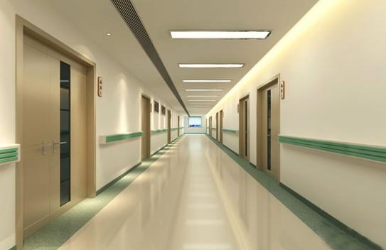 这里是医院病房走廊装修效果图,都是直接从医院拍摄的高清照片!