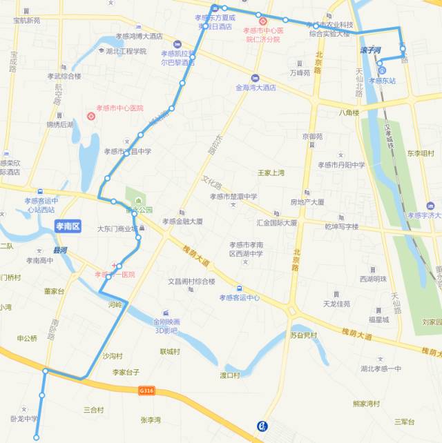 权威公布孝感最新18条公交线路不看当心坐错车