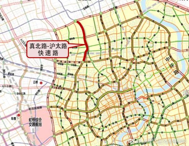 长江西路高架正式立项 将与军工路高架,沪太路高架共同组成上海北部