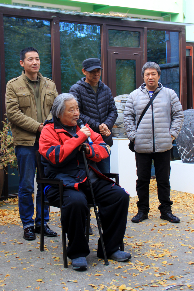 记录现场 第二届庭院雕塑展《律动》展览进行时.