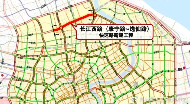 长江西路高架正式立项将与军工路高架沪太路高架共同组成上海北部发展