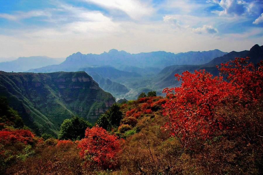 横跨晋豫翼京的太行山,把最美的风景都给了秋天,连曹操都为它吟诗作赋