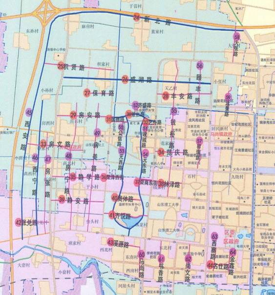 【关注】淄博84条道路拟命名出炉!地图在这里!你家那条路叫什么?