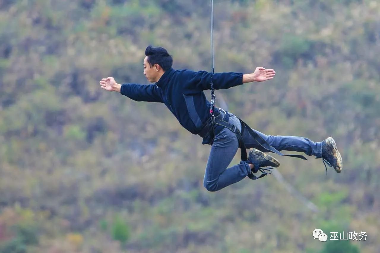 【全域旅游】神女飞天威亚秀试飞成功