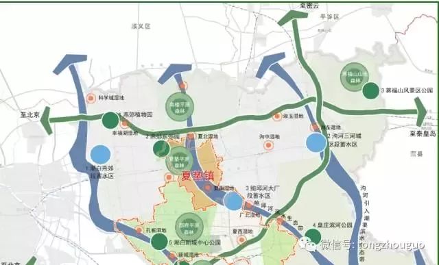 廊坊2030版城市总体规划出台,将成为一个副中心