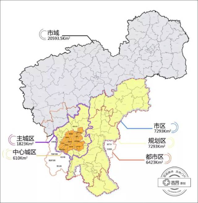 规划范围:覆盖长春市域,实现全域一张蓝图