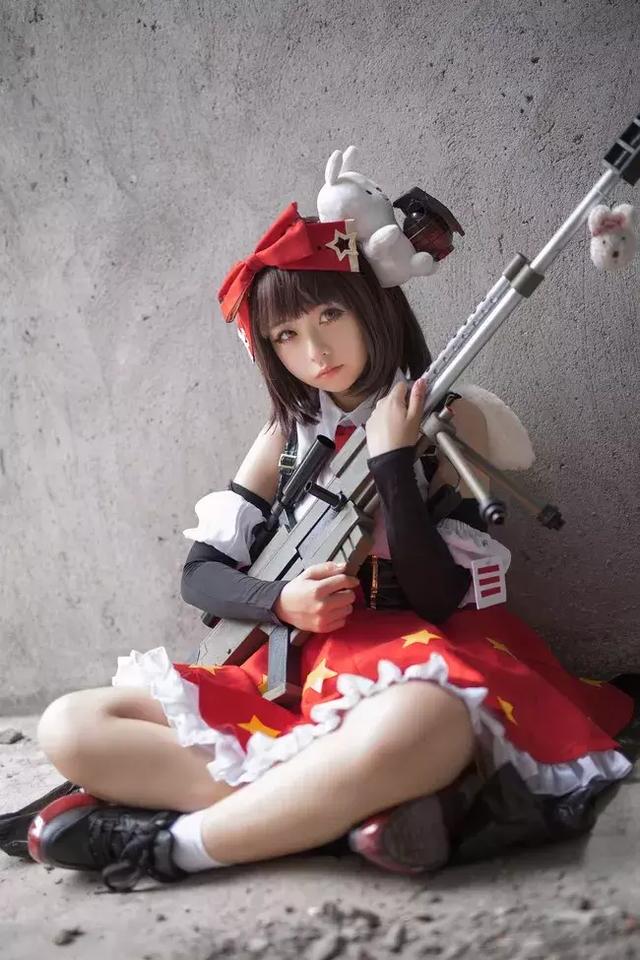 cosplay 超萌美少女 可爱萝莉 cos少女前线 m99