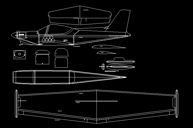 几百套飞机航模cad图纸,顶尖大师都在使用