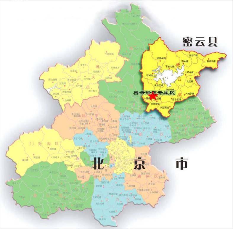 根据北京密云区的房价分布图就可以看出,均价在20000—30000元/平的就