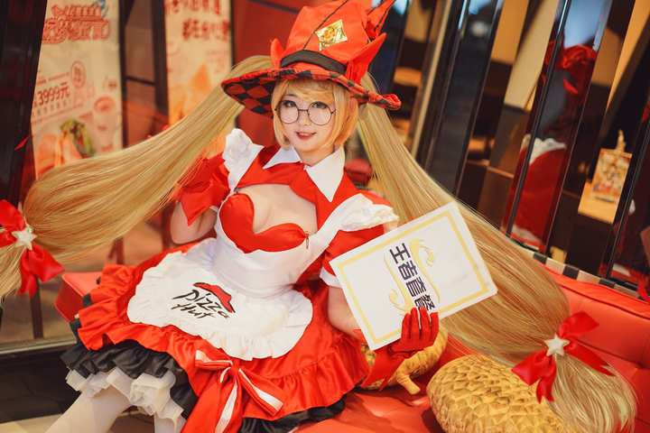 王者荣耀 安琪拉魔法小厨娘 cosplay