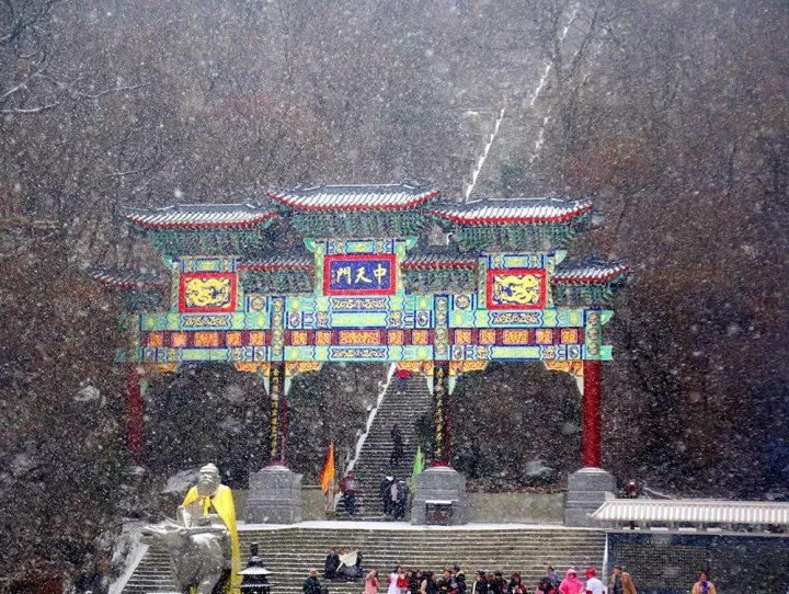 老君山开启降雪模式,冰雪天堂霸气回归!