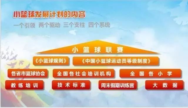 为驱动,以各级篮球协会,社会青少年篮球培训机构培训基地,全国各小学