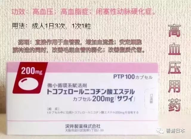 日本买的降压药怎么吃