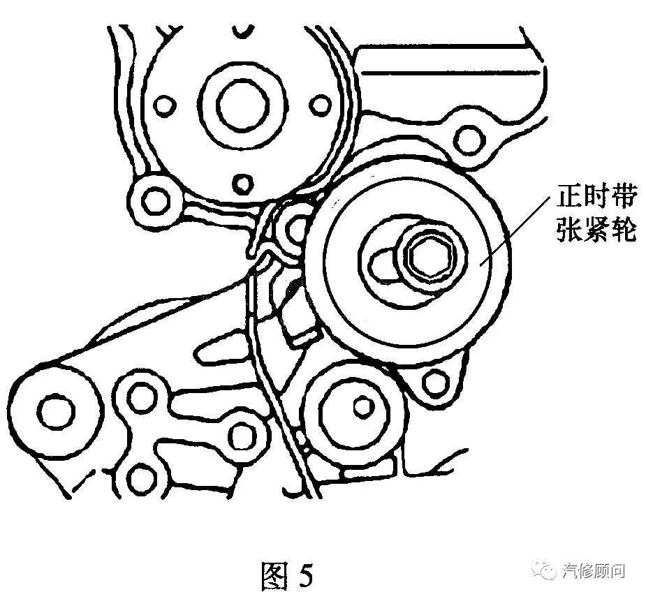 汽车正时比亚迪f34g184g15s发动机正时传动带拆装方法