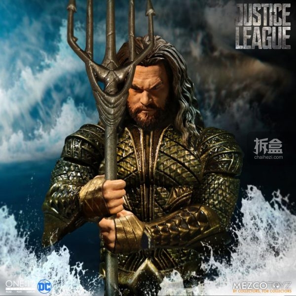 mezco one:12《正义联盟》海王aquaman 可动人偶