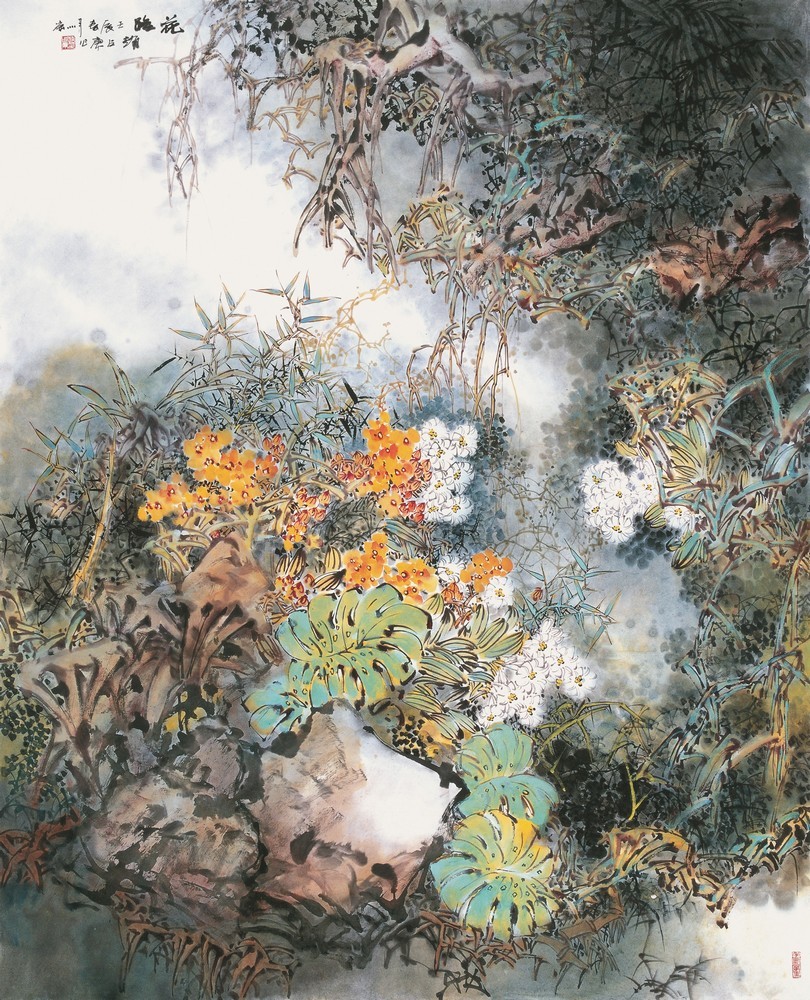 书写为骨 韵律为魂-著名画家赵占东全景花鸟画作品赏析