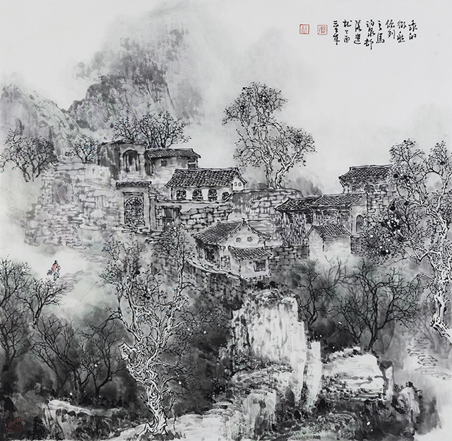黄晋平 殷炳生国画展将于12月3日在太原南宫举办，同时发行纪念邮册