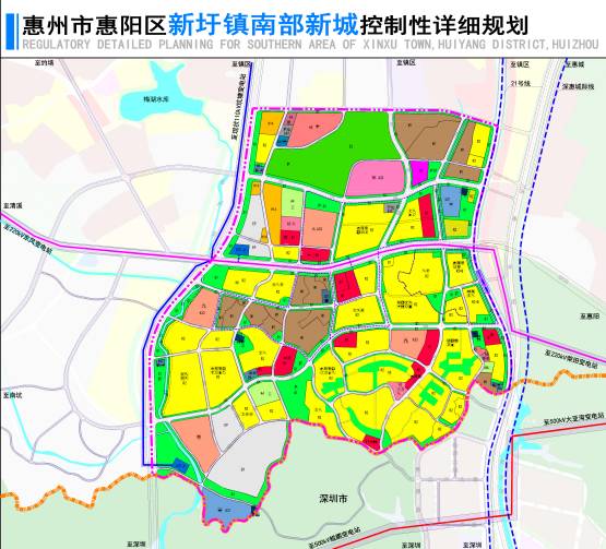 作为一份详细的规划草案,对未来新圩南部新城的规划和发展都有深远的