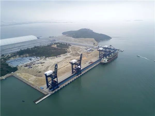 大亚湾惠州港建成粤东最大煤炭码头一年可装卸1500万吨