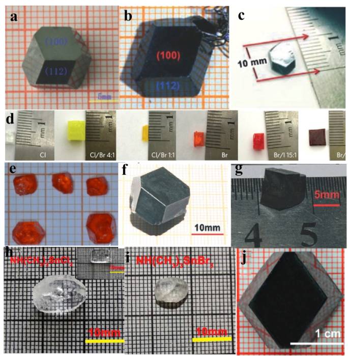有机无机杂化钙钛矿单晶研究进展生长技术及应用
