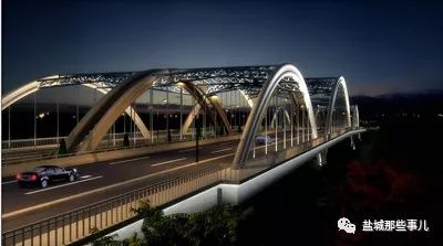 b 桥 bridge  通榆河大桥已成为盐城新地标性建筑,是盐城市区南环