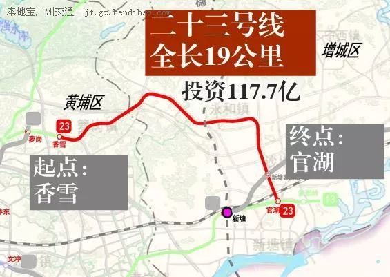 难道,广州地铁23号线规划又生变?