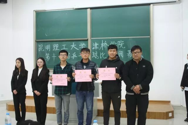 昆明理工大学津桥学院第十一届乒乓球比赛圆满闭幕