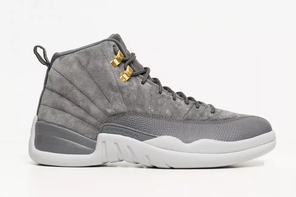 评测:看在金扣上 air jordan 12 dark grey aj12 酷灰