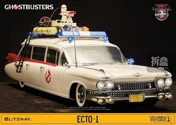 blitzway《捉鬼敢死队》1/6 ecto-1捉鬼车