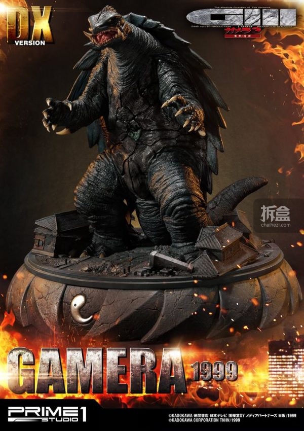 prime1studio加美拉3邪神觉醒gamera3revengeofiris加美拉雕像