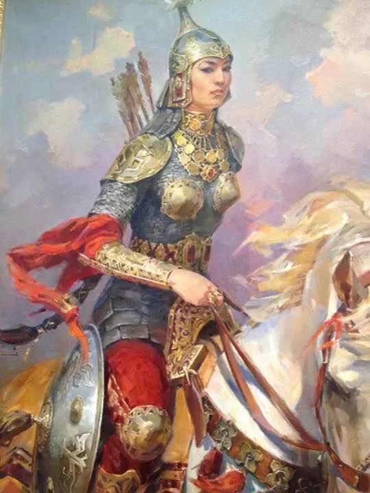 精选古代女武士图片集锦从马其顿女标枪兵到阿拉伯女阿萨辛哪一款是你