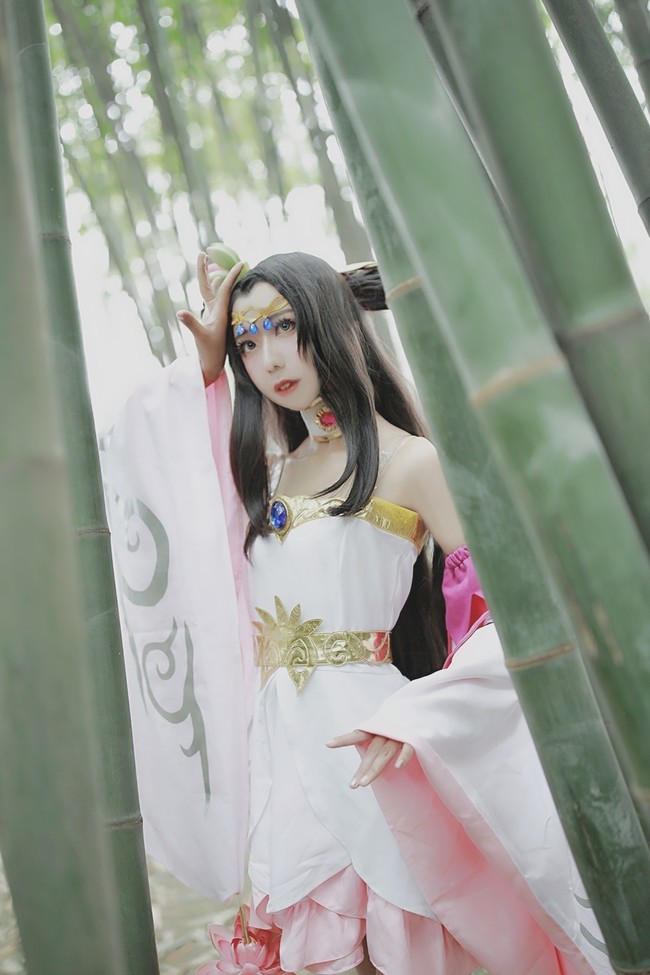 唯美古风貂蝉小姐姐 王者荣耀 cosplay