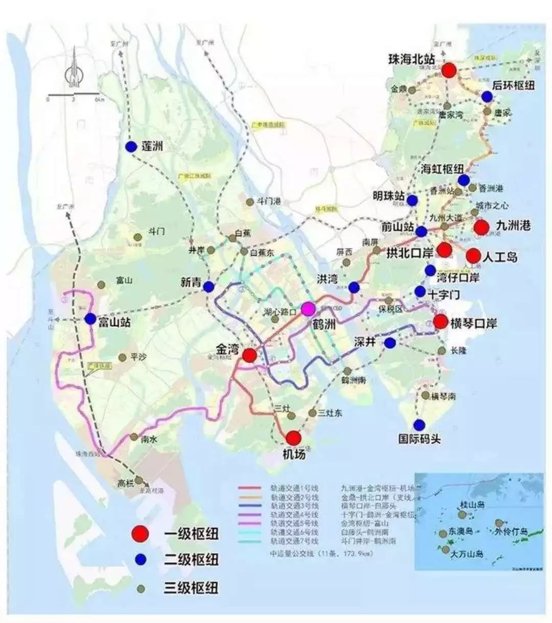 金湾 (城市轨道交通线路图) 关于大家最关心的珠海地铁 最新的规划中