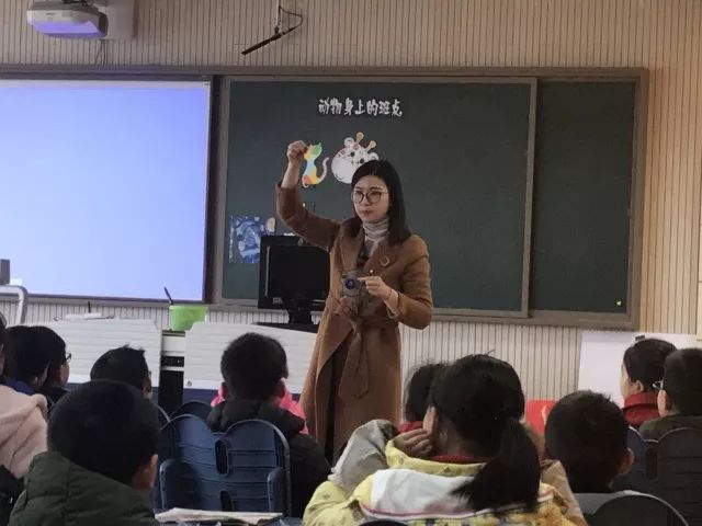 申怡老师执教的《动物身上的斑点》,引导学生学会欣赏动物身上的斑点