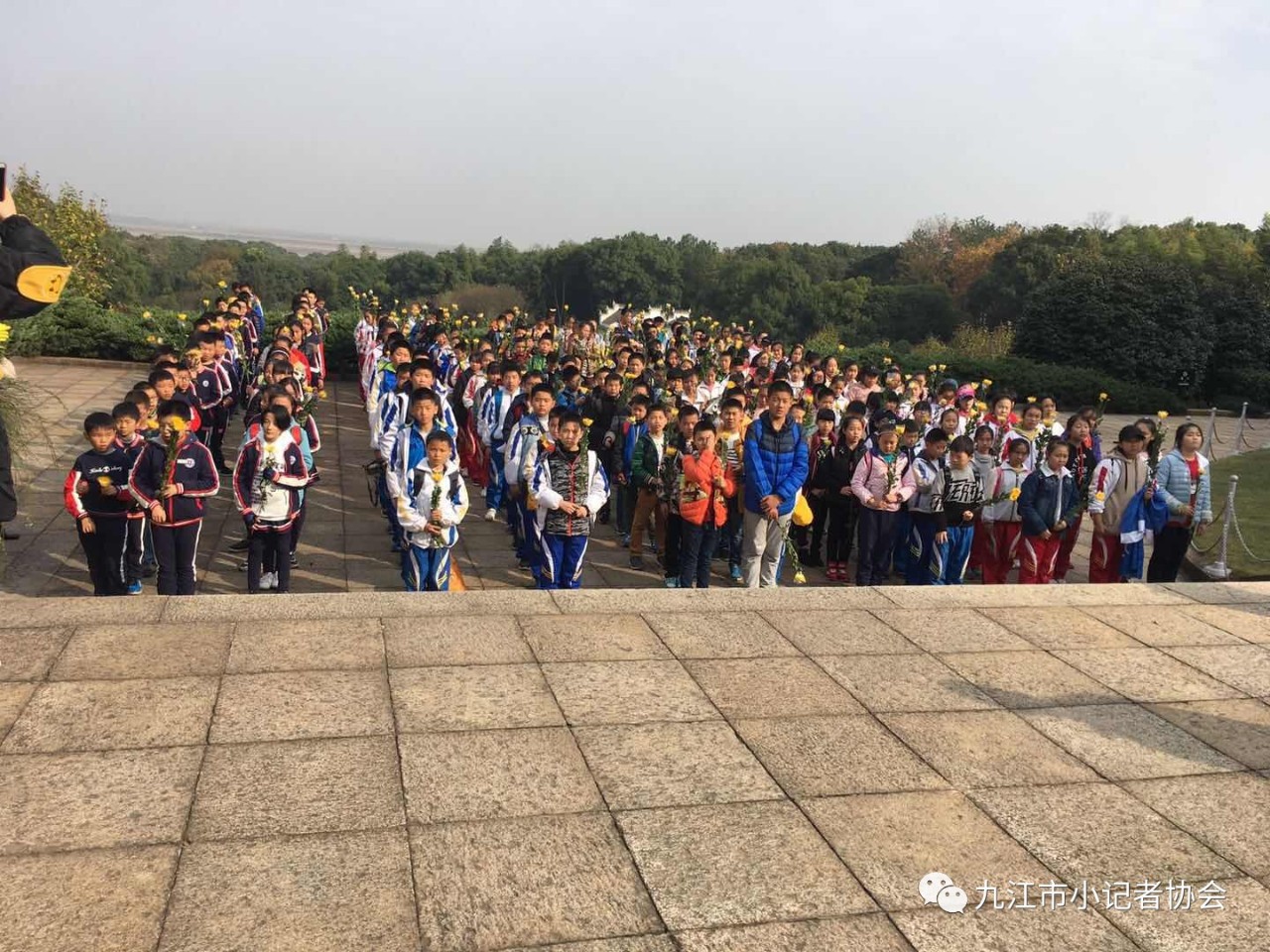 研学旅行最快乐!今日,近400名九江市鹤湖学校小记者来到了这里