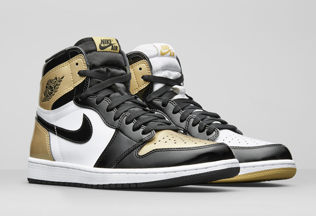 黑金鸳鸯 aj1 "gold top 3" 发售