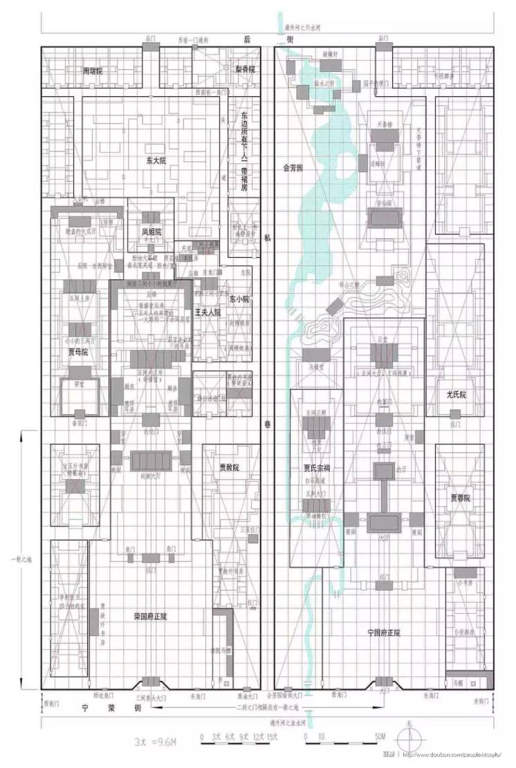 红楼梦建筑图解